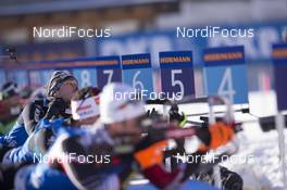 20.01.2017, Antholz, Italy (ITA): Jeremy Finello (SUI) -  IBU world cup biathlon, individual men, Antholz (ITA). www.nordicfocus.com. © Manzoni/NordicFocus. Every downloaded picture is fee-liable.
