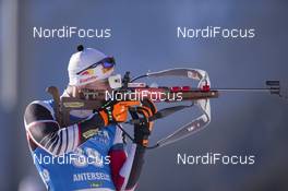 20.01.2017, Antholz, Italy (ITA): David Komatz (AUT) -  IBU world cup biathlon, individual men, Antholz (ITA). www.nordicfocus.com. © Manzoni/NordicFocus. Every downloaded picture is fee-liable.