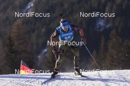 20.01.2017, Antholz, Italy (ITA): Simon Schempp (GER) -  IBU world cup biathlon, individual men, Antholz (ITA). www.nordicfocus.com. © Manzoni/NordicFocus. Every downloaded picture is fee-liable.