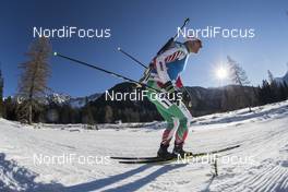 20.01.2017, Antholz, Italy (ITA): Krasimir Anev (BUL) -  IBU world cup biathlon, individual men, Antholz (ITA). www.nordicfocus.com. © Manzoni/NordicFocus. Every downloaded picture is fee-liable.