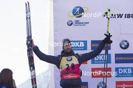 20.01.2017, Antholz, Italy (ITA): Martin Fourcade (FRA) -  IBU world cup biathlon, individual men, Antholz (ITA). www.nordicfocus.com. © Manzoni/NordicFocus. Every downloaded picture is fee-liable.
