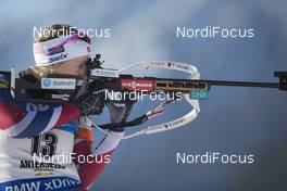 19.01.2017, Antholz, Italy (ITA): Fanny Horn Birkeland (NOR) -  IBU world cup biathlon, individual women, Antholz (ITA). www.nordicfocus.com. © Manzoni/NordicFocus. Every downloaded picture is fee-liable.
