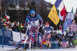 22.01.2017, Antholz, Italy (ITA): Anton Shipulin (RUS) -  IBU world cup biathlon, mass men, Antholz (ITA). www.nordicfocus.com. © Manzoni/NordicFocus. Every downloaded picture is fee-liable.