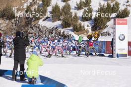 22.01.2017, Antholz, Italy (ITA): Michal Krcmar (CZE), Maxim Tsvetkov (RUS), Johannes Thingnes Boe (NOR), Anton Shipulin (RUS), Anton Babikov (RUS), Emil Hegle Svendsen (NOR), Simon Schempp (GER), (l-r) -  IBU world cup biathlon, mass men, Antholz (ITA). www.nordicfocus.com. © Manzoni/NordicFocus. Every downloaded picture is fee-liable.