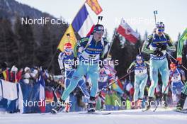 22.01.2017, Antholz, Italy (ITA): Dmytro Pidruchnyi (UKR) -  IBU world cup biathlon, mass men, Antholz (ITA). www.nordicfocus.com. © Manzoni/NordicFocus. Every downloaded picture is fee-liable.
