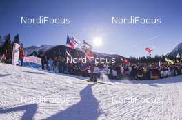 21.01.2017, Antholz, Italy (ITA): Federica Sanfilippo (ITA) -  IBU world cup biathlon, mass women, Antholz (ITA). www.nordicfocus.com. © Manzoni/NordicFocus. Every downloaded picture is fee-liable.