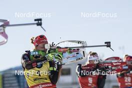 21.01.2017, Antholz, Italy (ITA): Laura Dahlmeier (GER) -  IBU world cup biathlon, mass women, Antholz (ITA). www.nordicfocus.com. © Manzoni/NordicFocus. Every downloaded picture is fee-liable.