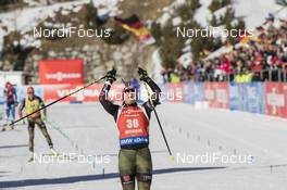 21.01.2017, Antholz, Italy (ITA): Nadine Horchler (GER) -  IBU world cup biathlon, mass women, Antholz (ITA). www.nordicfocus.com. © Manzoni/NordicFocus. Every downloaded picture is fee-liable.