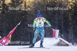 21.01.2017, Antholz, Italy (ITA): Jesper Nelin (SWE) -  IBU world cup biathlon, relay men, Antholz (ITA). www.nordicfocus.com. © Manzoni/NordicFocus. Every downloaded picture is fee-liable.