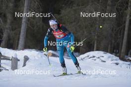 22.01.2017, Antholz, Italy (ITA): Justine Braisaz (FRA) -  IBU world cup biathlon, relay women, Antholz (ITA). www.nordicfocus.com. © Manzoni/NordicFocus. Every downloaded picture is fee-liable.