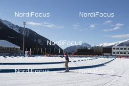 18.01.2017, Antholz, Italy (ITA): Vanessa Hinz (GER) -  IBU world cup biathlon, training, Antholz (ITA). www.nordicfocus.com. © Manzoni/NordicFocus. Every downloaded picture is fee-liable.
