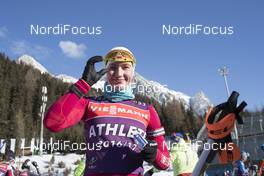 18.01.2017, Antholz, Italy (ITA): Darya Domracheva (BLR) -  IBU world cup biathlon, training, Antholz (ITA). www.nordicfocus.com. © Manzoni/NordicFocus. Every downloaded picture is fee-liable.