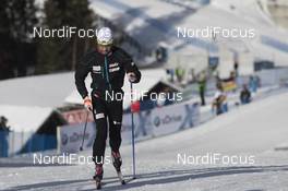 18.01.2017, Antholz, Italy (ITA): Ole Einar Bjoerndalen (NOR) -  IBU world cup biathlon, training, Antholz (ITA). www.nordicfocus.com. © Manzoni/NordicFocus. Every downloaded picture is fee-liable.