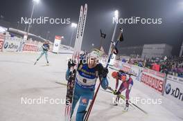 04.03.2017, Pyeong Chang, Korea (KOR): Anais Bescond (FRA) -  IBU world cup biathlon, pursuit women, Pyeong Chang (KOR). www.nordicfocus.com. © Manzoni/NordicFocus. Every downloaded picture is fee-liable.