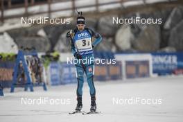 05.03.2017, Pyeong Chang, Korea (KOR): Simon Desthieux (FRA) -  IBU world cup biathlon, relay men, Pyeong Chang (KOR). www.nordicfocus.com. © Manzoni/NordicFocus. Every downloaded picture is fee-liable.