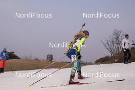 05.03.2017, Pyeong Chang, Korea (KOR): Mona Brorsson (SWE) -  IBU world cup biathlon, relay women, Pyeong Chang (KOR). www.nordicfocus.com. © Manzoni/NordicFocus. Every downloaded picture is fee-liable.