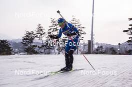 05.03.2017, Pyeong Chang, Korea (KOR): Kadri Lehtla (EST) -  IBU world cup biathlon, relay women, Pyeong Chang (KOR). www.nordicfocus.com. © Manzoni/NordicFocus. Every downloaded picture is fee-liable.
