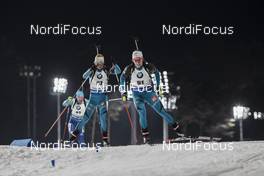 02.03.2017, Pyeong Chang, Korea (KOR): Marie Dorin Habert (FRA), Anais Chevalier (FRA), (l-r) -  IBU world cup biathlon, sprint women, Pyeong Chang (KOR). www.nordicfocus.com. © Manzoni/NordicFocus. Every downloaded picture is fee-liable.