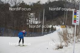 01.03.2017, Pyeong Chang, Korea (KOR): Event Feature: estonian athlete compets on the track -  IBU world cup biathlon, training, Pyeong Chang (KOR). www.nordicfocus.com. © Manzoni/NordicFocus. Every downloaded picture is fee-liable.