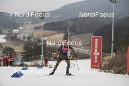 01.03.2017, Pyeong Chang, Korea (KOR): Franziska Hildebrand (GER) -  IBU world cup biathlon, training, Pyeong Chang (KOR). www.nordicfocus.com. © Manzoni/NordicFocus. Every downloaded picture is fee-liable.