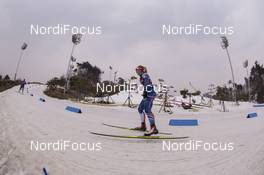 01.03.2017, Pyeong Chang, Korea (KOR): Lucie Charvatova (CZE) -  IBU world cup biathlon, training, Pyeong Chang (KOR). www.nordicfocus.com. © Manzoni/NordicFocus. Every downloaded picture is fee-liable.