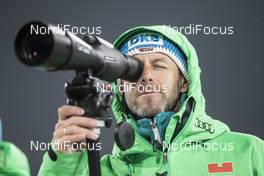 01.03.2017, Pyeong Chang, Korea (KOR): Mark Kirchner (GER) coach Team Germany -  IBU world cup biathlon, training, Pyeong Chang (KOR). www.nordicfocus.com. © Manzoni/NordicFocus. Every downloaded picture is fee-liable.