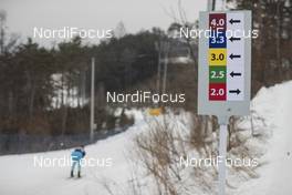 01.03.2017, Pyeong Chang, Korea (KOR): Event Feature: undefined athlete competes on the track -  IBU world cup biathlon, training, Pyeong Chang (KOR). www.nordicfocus.com. © Manzoni/NordicFocus. Every downloaded picture is fee-liable.