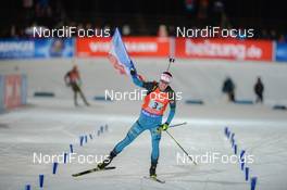 12.03.2017, Kontiolahti, Finland (FIN): Quentin Fillon Maillet (FRA) -  IBU world cup biathlon, relay mixed, Kontiolahti (FIN). www.nordicfocus.com. © Tumashov/NordicFocus. Every downloaded picture is fee-liable.