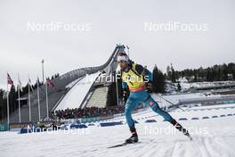 19.03.2017, Oslo, Norway (NOR): Martin Fourcade (FRA) -  IBU world cup biathlon, mass men, Oslo (NOR). www.nordicfocus.com. © Manzoni/NordicFocus. Every downloaded picture is fee-liable.