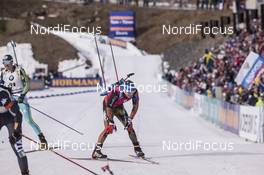 19.03.2017, Oslo, Norway (NOR): Simon Schempp (GER) -  IBU world cup biathlon, mass men, Oslo (NOR). www.nordicfocus.com. © Manzoni/NordicFocus. Every downloaded picture is fee-liable.