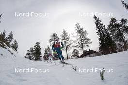 19.03.2017, Oslo, Norway (NOR): Justine Braisaz (FRA) -  IBU world cup biathlon, mass women, Oslo (NOR). www.nordicfocus.com. © Manzoni/NordicFocus. Every downloaded picture is fee-liable.