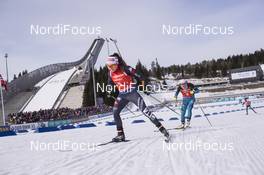 19.03.2017, Oslo, Norway (NOR): Dorothea Wierer (ITA) -  IBU world cup biathlon, mass women, Oslo (NOR). www.nordicfocus.com. © Manzoni/NordicFocus. Every downloaded picture is fee-liable.