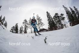 19.03.2017, Oslo, Norway (NOR): Anais Bescond (FRA) -  IBU world cup biathlon, mass women, Oslo (NOR). www.nordicfocus.com. © Manzoni/NordicFocus. Every downloaded picture is fee-liable.