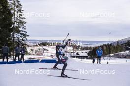17.03.2017, Oslo, Norway (NOR): Dominik Windisch (ITA) -  IBU world cup biathlon, sprint men, Oslo (NOR). www.nordicfocus.com. © Manzoni/NordicFocus. Every downloaded picture is fee-liable.