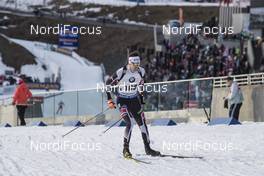 17.03.2017, Oslo, Norway (NOR): Julian Eberhard (AUT) -  IBU world cup biathlon, sprint men, Oslo (NOR). www.nordicfocus.com. © Manzoni/NordicFocus. Every downloaded picture is fee-liable.