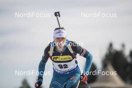 17.03.2017, Oslo, Norway (NOR): Enora Latuilliere (FRA) -  IBU world cup biathlon, sprint women, Oslo (NOR). www.nordicfocus.com. © Manzoni/NordicFocus. Every downloaded picture is fee-liable.