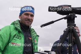 16.03.2017, Oslo, Norway (NOR): Andi Stitzl (GER) coach Team Germany -  IBU world cup biathlon, training, Oslo (NOR). www.nordicfocus.com. © Manzoni/NordicFocus. Every downloaded picture is fee-liable.