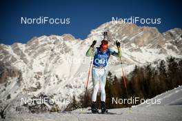 16.02.2017, Hochfilzen, Austria (AUT): Lenart Oblak (SLO) - IBU world championships biathlon, individual men, Hochfilzen (AUT). www.nordicfocus.com. © NordicFocus. Every downloaded picture is fee-liable.