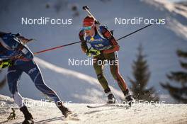 16.02.2017, Hochfilzen, Austria (AUT): Benedikt Doll (GER) - IBU world championships biathlon, individual men, Hochfilzen (AUT). www.nordicfocus.com. © NordicFocus. Every downloaded picture is fee-liable.