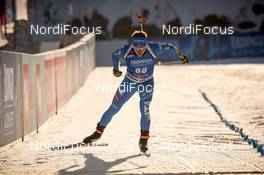 16.02.2017, Hochfilzen, Austria (AUT): Lukas Hofer (ITA) - IBU world championships biathlon, individual men, Hochfilzen (AUT). www.nordicfocus.com. © NordicFocus. Every downloaded picture is fee-liable.