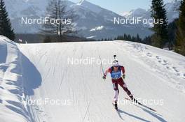 16.02.2017, Hochfilzen, Austria (AUT): Christian Gow (CAN) - IBU world championships biathlon, individual men, Hochfilzen (AUT). www.nordicfocus.com. © NordicFocus. Every downloaded picture is fee-liable.