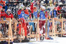 16.02.2017, Hochfilzen, Austria (AUT): Christian Gow (CAN) - IBU world championships biathlon, individual men, Hochfilzen (AUT). www.nordicfocus.com. © NordicFocus. Every downloaded picture is fee-liable.