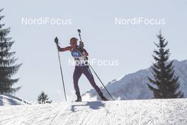 15.02.2017, Hochfilzen, Austria (AUT): Clare Egan (USA) - IBU world championships biathlon, individual women, Hochfilzen (AUT). www.nordicfocus.com. © NordicFocus. Every downloaded picture is fee-liable.