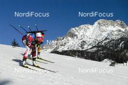 15.02.2017, Hochfilzen, Austria (AUT): Megan Tandy (CAN) - IBU world championships biathlon, individual women, Hochfilzen (AUT). www.nordicfocus.com. © NordicFocus. Every downloaded picture is fee-liable.