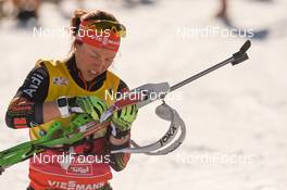 15.02.2017, Hochfilzen, Austria (AUT): Laura Dahlmeier (GER) - IBU world championships biathlon, individual women, Hochfilzen (AUT). www.nordicfocus.com. © NordicFocus. Every downloaded picture is fee-liable.