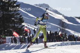 15.02.2017, Hochfilzen, Austria (AUT): Eva Tofalvi (ROU) - IBU world championships biathlon, individual women, Hochfilzen (AUT). www.nordicfocus.com. © NordicFocus. Every downloaded picture is fee-liable.