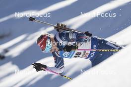 15.02.2017, Hochfilzen, Austria (AUT): Lucie Charvatova (CZE) - IBU world championships biathlon, individual women, Hochfilzen (AUT). www.nordicfocus.com. © NordicFocus. Every downloaded picture is fee-liable.