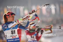 15.02.2017, Hochfilzen, Austria (AUT): Gabriela Koukalova (CZE) - IBU world championships biathlon, individual women, Hochfilzen (AUT). www.nordicfocus.com. © NordicFocus. Every downloaded picture is fee-liable.