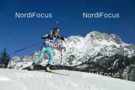 15.02.2017, Hochfilzen, Austria (AUT): Yuliia Dzhima (UKR) - IBU world championships biathlon, individual women, Hochfilzen (AUT). www.nordicfocus.com. © NordicFocus. Every downloaded picture is fee-liable.