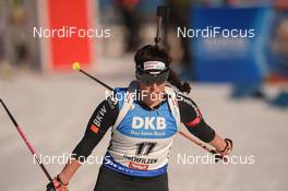 15.02.2017, Hochfilzen, Austria (AUT): Lena Haecki (SUI) - IBU world championships biathlon, individual women, Hochfilzen (AUT). www.nordicfocus.com. © NordicFocus. Every downloaded picture is fee-liable.